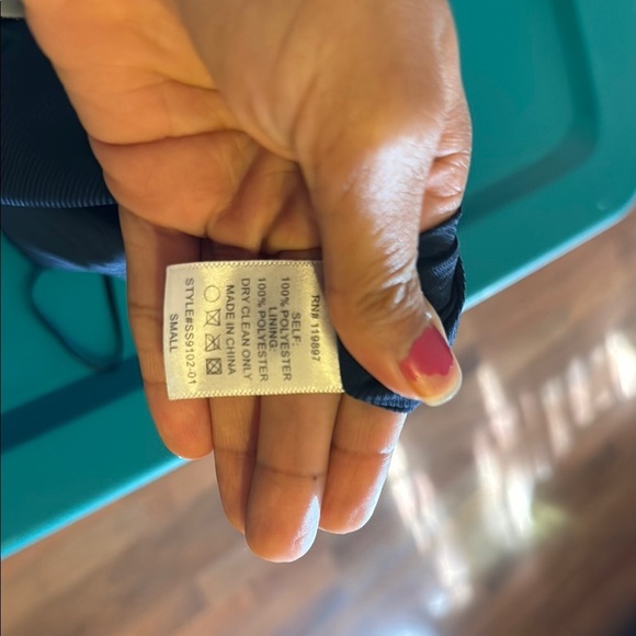 Collective Concepts Navy and White Striped Skirt Size S! - Picture 6 of 6